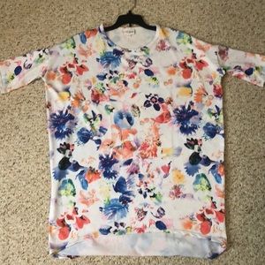 LuLaRoe Floral Irma Size xxs